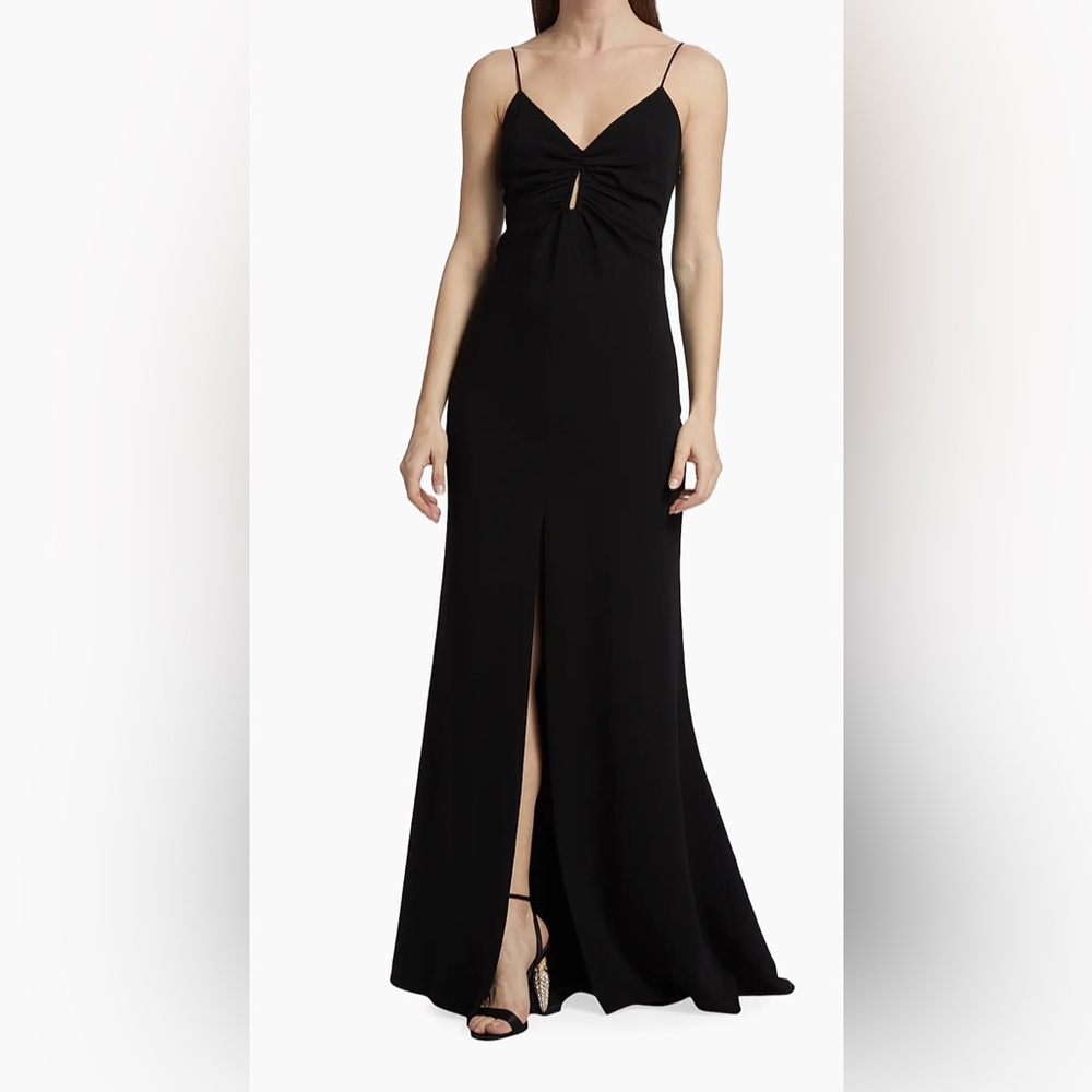 Cinq à Sept Elegant Black Maxi Dress